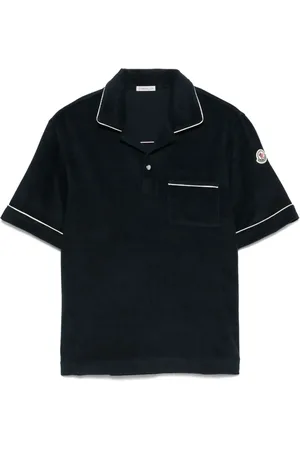 Moncler Strukturiertes Poloshirt