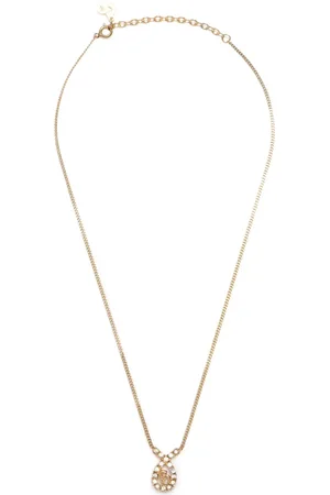 Dior 1990-2000 Halskette mit Logo