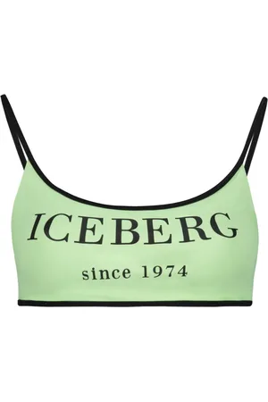 Iceberg Bikinioberteil mit Logo-Print