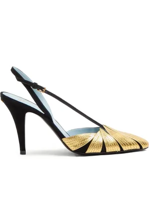 VALENTINO GARAVANI Foliefoliage Slingback-Pumps 90mm