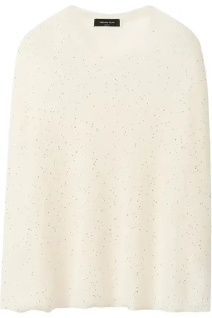 Fabiana Filippi Strickoberteil mit MIni-Pailletten