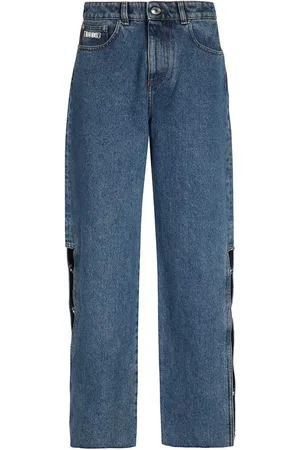 GCDS Jeans mit weitem Bein
