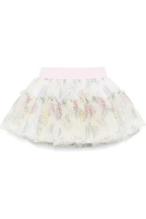 MONNALISA Rock mit Blumen-Print