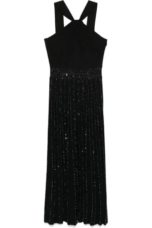 D.EXTERIOR Maxikleid mit Pailletten