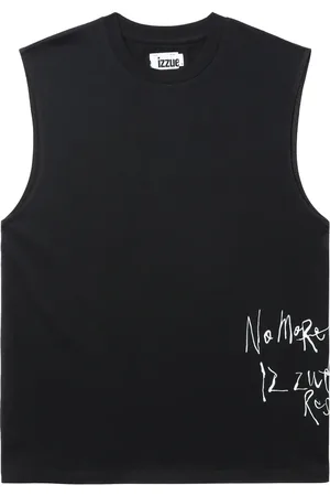 Izzue Trägershirt mit grafischem Print