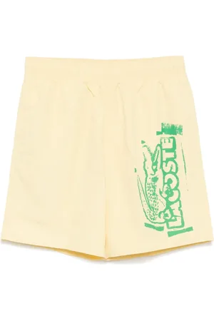 Lacoste Badehose mit Logo-Print