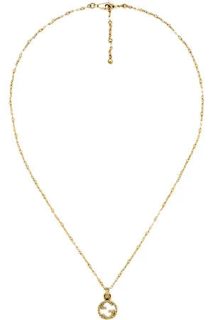 Gucci 18kt Goldhalskette mit GG