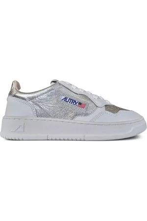 Autry Medalist Low WMNS "White/Silver" Sneakers