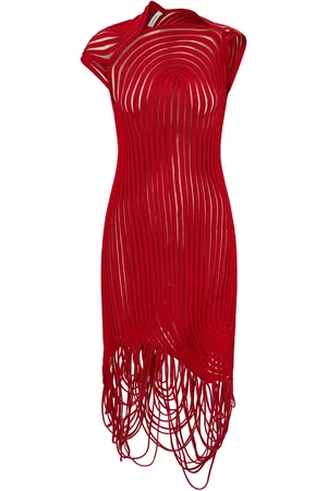 Salvatore Ferragamo Asymmetrisches Minikleid