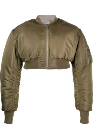 VTMNTS Gefütterte Cropped-Bomberjacke