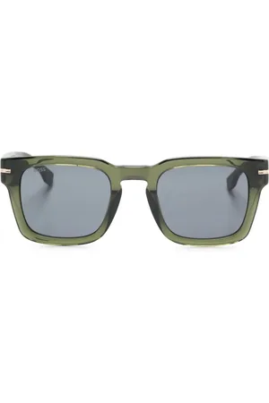 HUGO BOSS Sonnenbrille mit eckigem Gestell