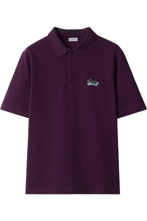 Burberry Poloshirt mit Logo-Applikation