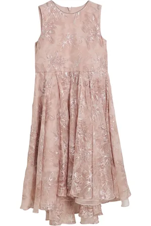 Brunello Cucinelli Seidenkleid mit Blumen-Print