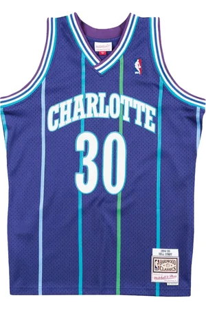 Mitchell & Ness 1994/95 Hardwood Classics Dell Curry Charlotte Hornets Swingman Trikot