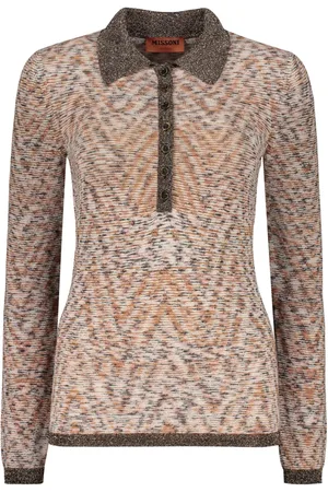 Missoni Gestricktes Poloshirt