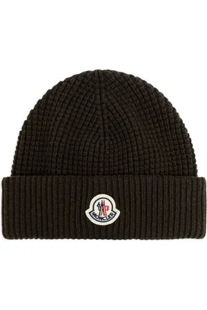 Moncler Beanie mit Logo-Applikation