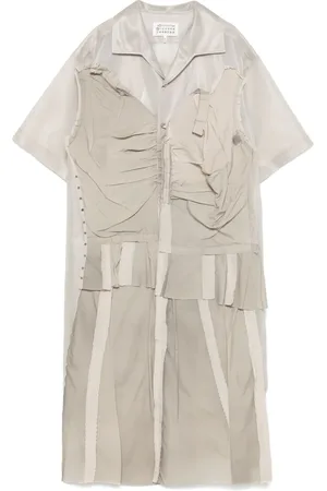 Maison Margiela Midikleid mit Einsätzen