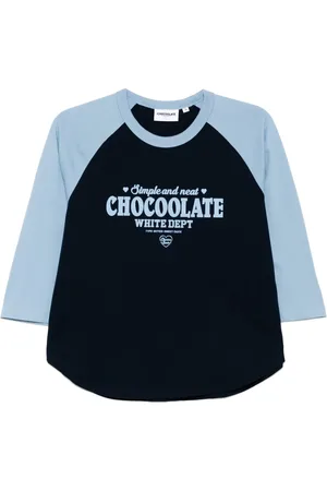 Chocoolate T-Shirt mit Logo-Print