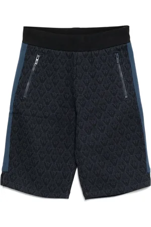 Emporio Armani Shorts mit Monogramm