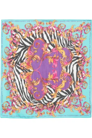 VERSACE Schal mit Barocco-Print