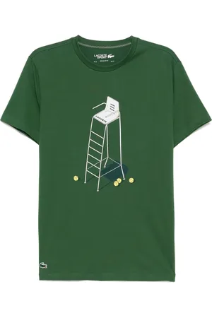 Lacoste T-Shirt mit Heritage-Print