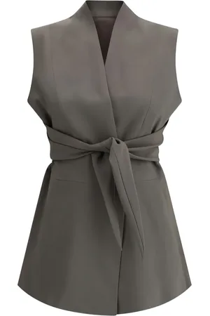 Rick Owens Weste mit hohem Bund