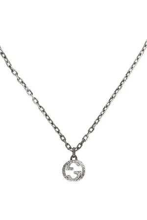Gucci Halskette aus Sterlingsilber mit GG