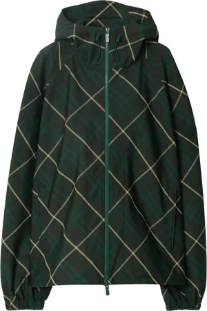 Burberry Karierte Kapuzenjacke