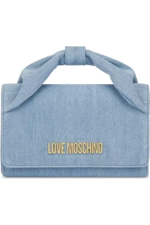 Moschino Denim-Umhängetasche