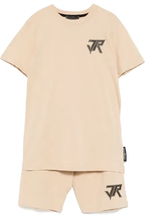 John Richmond Shorts mit Logo-Print (2er-Set)