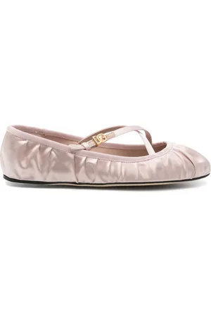 Dolce & Gabbana Ballerinas mit Logo-Schnalle