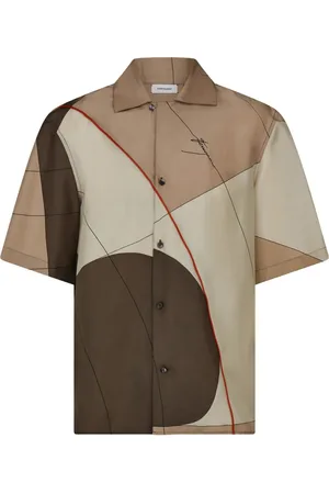 Salvatore Ferragamo Seidenhemd mit Print
