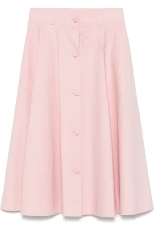 Moschino Midirock aus Popeline