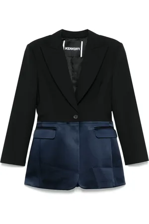 Frenken Blazer mit Einsätzen