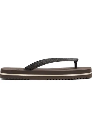 Brunello Cucinelli Flip-Flops mit Monili-Detail