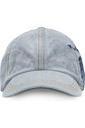 Burberry Jeans-Baseballkappe mit Logo-Print
