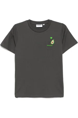Chocoolate T-Shirt mit Logo-Stickerei
