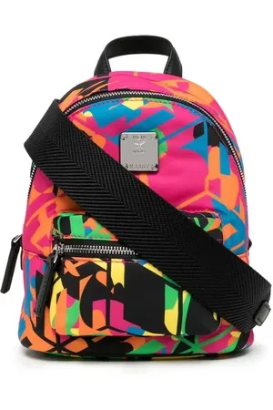 MCM Schultertasche mit Rucksackform