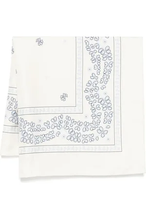 Lanvin Schal mit Blumenmotiv