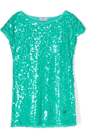 Chiara Ferragni T-Shirtkleid mit Pailletten