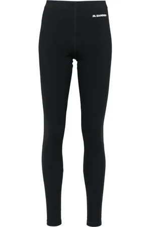 Jil Sander Leggings mit Logo-Print