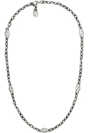 Gucci Halskette aus Sterlingsilber mit GG