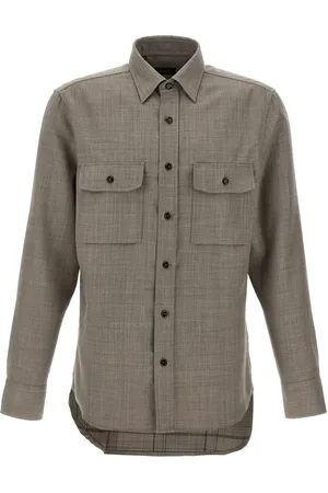 BRIONI Meliertes Hemd