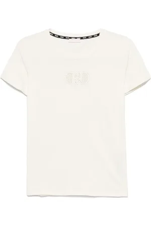 Liu Jo T-Shirt mit Logo-Stickerei