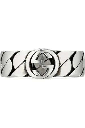 Gucci Interlocking G Ring aus Sterlingsilber