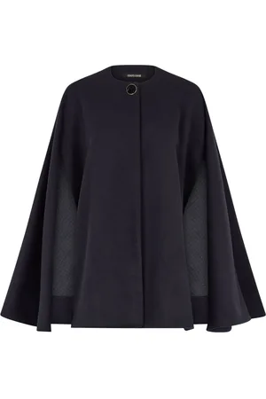 Roberto Cavalli Cape aus Kaschmirgemisch