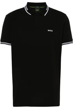 HUGO BOSS Poloshirt mit Logo-Print