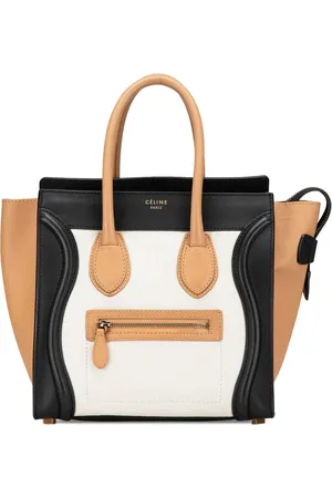Céline 2011 micro Tricolor Luggage Handtasche aus Leder