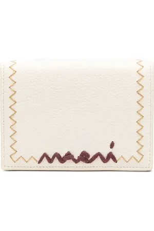 Marni Portemonnaie mit Logo-Stickerei
