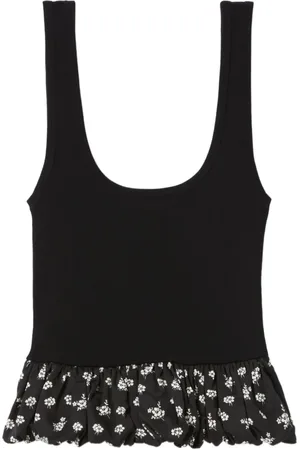 Claudie Pierlot Trägershirt mit Blumen-Print